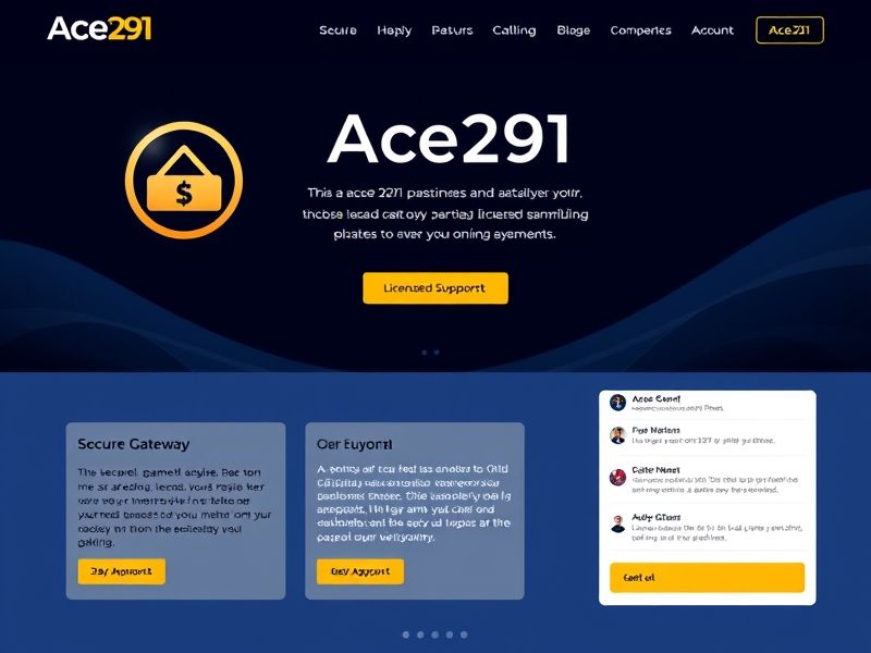 Ace291 is your go-to destination for premium online gambling experiences. Explore casino games, sports betting, and exclusive promotions. Play securely and responsibly with trusted options.