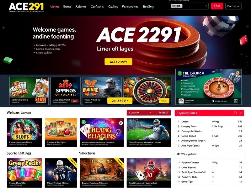 Ace291 is your go-to destination for premium online gambling experiences. Explore casino games, sports betting, and exclusive promotions. Play securely and responsibly with trusted options.